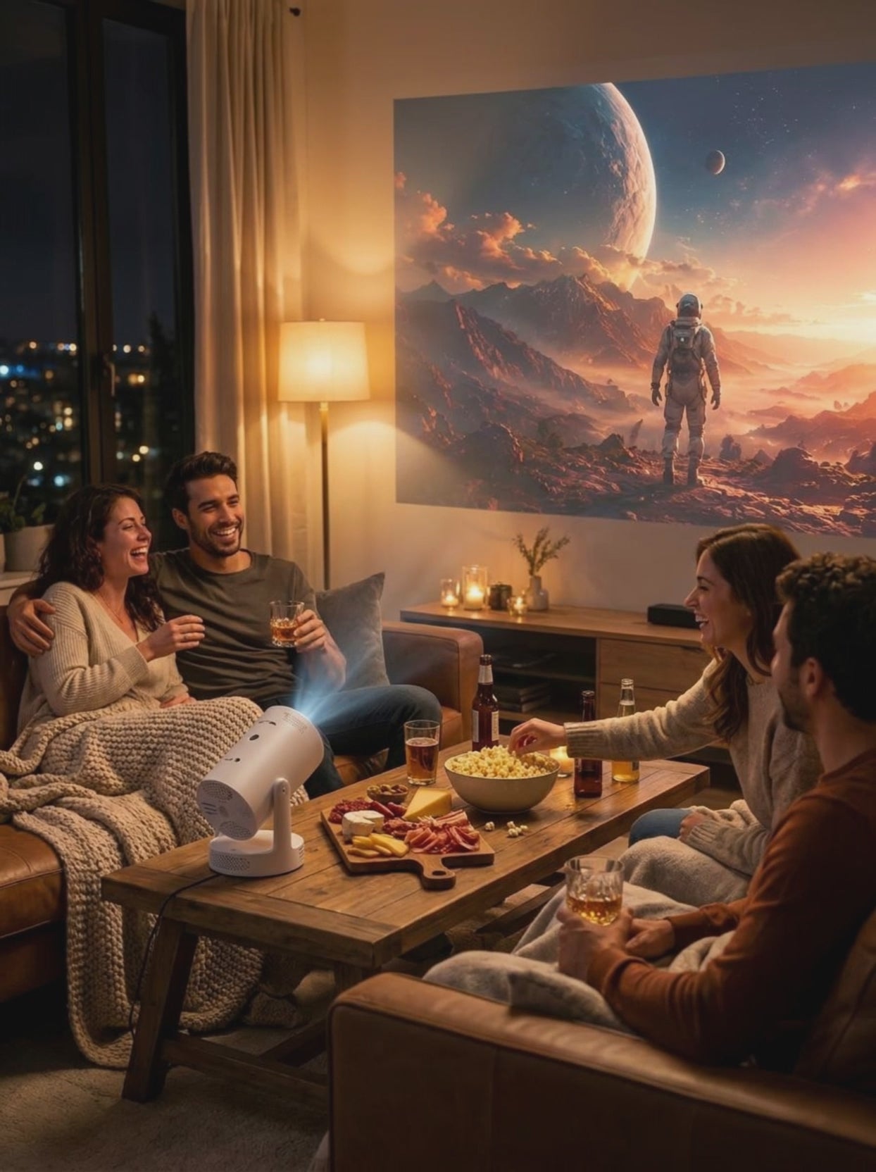 Memoria Projector : Turn Ordinary Evenings Into Unforgettable Memories